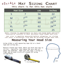 Load image into Gallery viewer, 【oZtrALa】 HAT Australian Wool Felt Hat Leather Chin-Strap Outback Cowboy Western Fedora Poet HW04