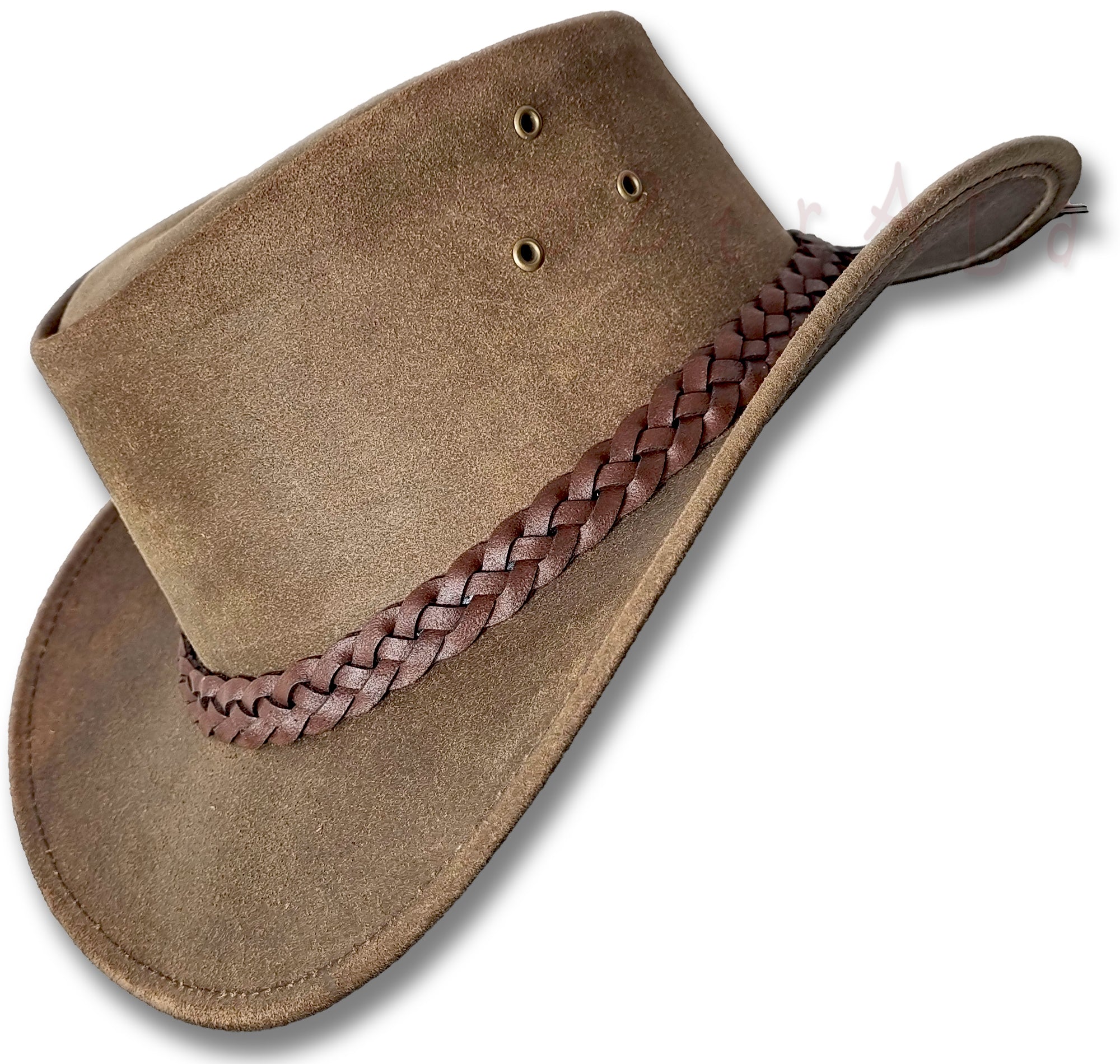 HAT Leather【oZtrALa】Australian Oiled Outback Western Aussie