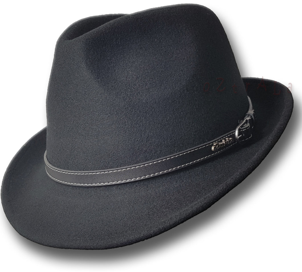 【oZtrALa】 Trilby Wool Felt Hat - HW03